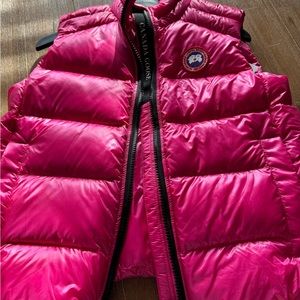 Canada Goose Hot Pink Women’s Vest Size M NWT